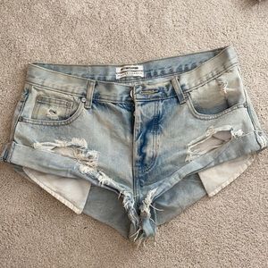 One teaspoon bandits shorts size 28